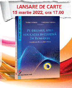 gun Location Event INVITAȚIE-LANSARE CARTE: ,,PE DRUMUL SPRE EDUCAȚIA INCLUZIVĂ ÎN ROMÂNIA" -  Direcția ID-IFR